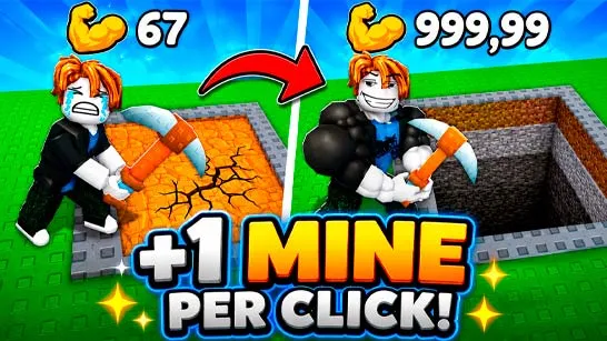 Play +1 Mine Per Click! game
