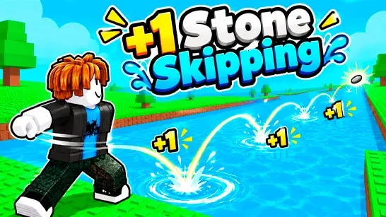 +1 Stone Skipping game Play +1 Stone Skipping game