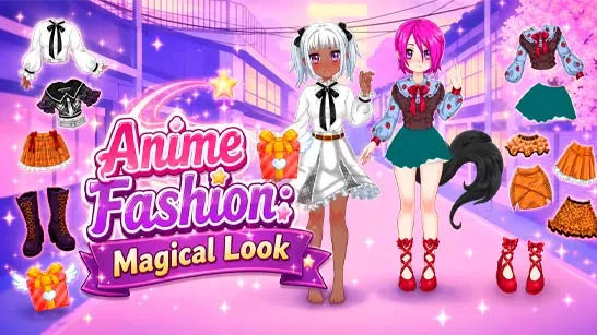 Anime Fashion: Magical Look game Play Anime Fashion: Magical Look game