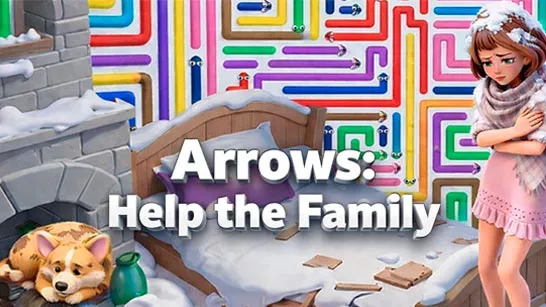 Play Arrows: Help the Family game