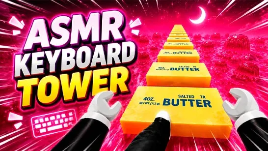 Play ASMR Keyboard Tower game