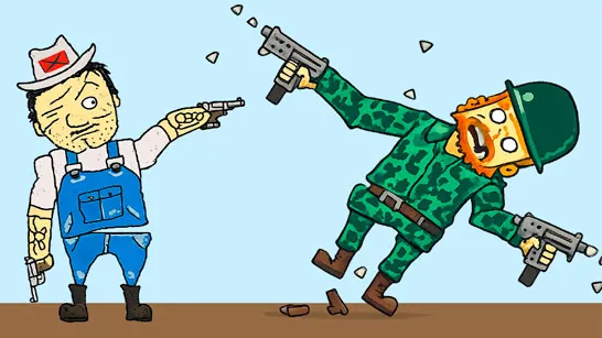Play BANG! BANG! Drunk Shooter Simulator game