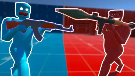 Battle of the Soldiers: Red vs Blue image