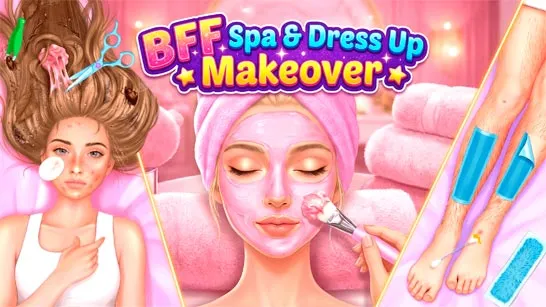 BFF Makeover - Spa & Dress Up game Play BFF Makeover - Spa & Dress Up game