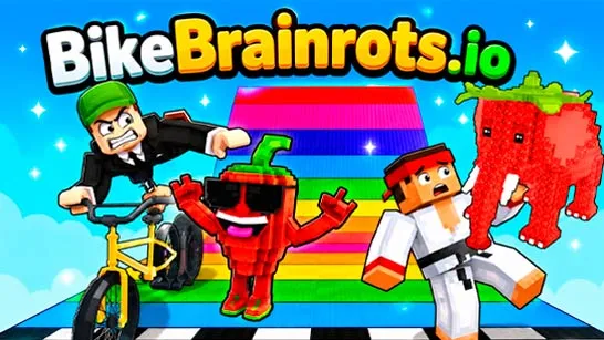 Play BikeBrainrots.io game