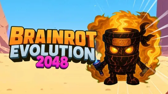 Brainrot Evolution: 2048 Merge Fight image