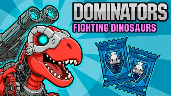 Play Dominators Fighting Dinosaurs game