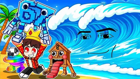 Play Escape Tsunami - Save Brainrots game