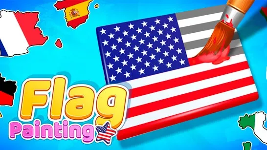 Play Flag Painting game