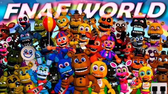 Play FNAF World game