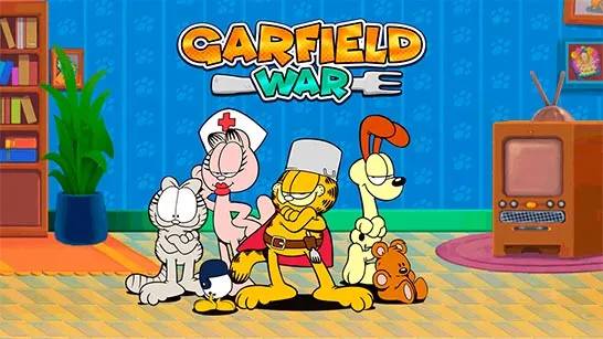 Play Garfield War game