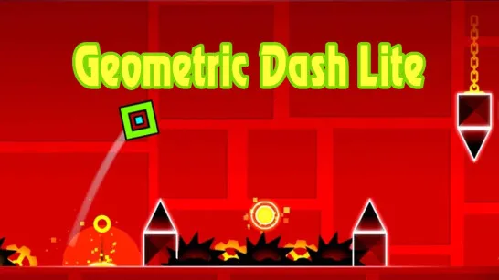 Play Geometric Dash Lite game