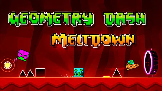 Play Geometry Dash Meltdown game