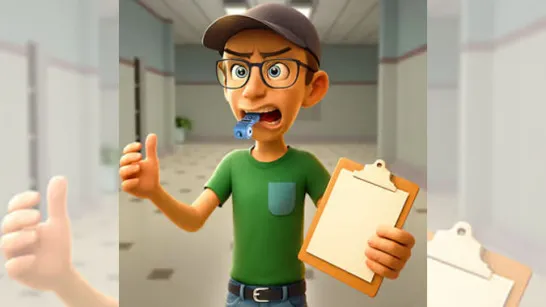 Play I Am Hall Security game