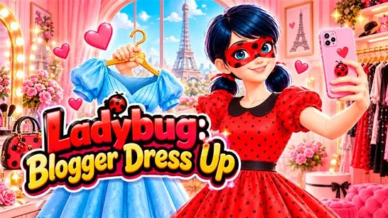 Ladybug: Blogger Dress Up game Play Ladybug: Blogger Dress Up game