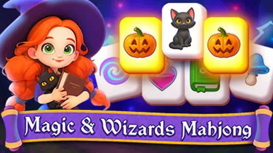 Magic and Wizards Mahjong Magic and Wizards Mahjong image