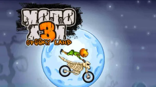 Play Moto X3M 6: Spooky Land game