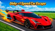 Obby: +1 Speed Car Escape