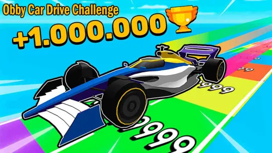 Play Obby Car Drive Challenge game