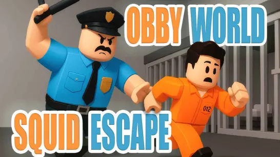 Play Obby World: Squid Escape game