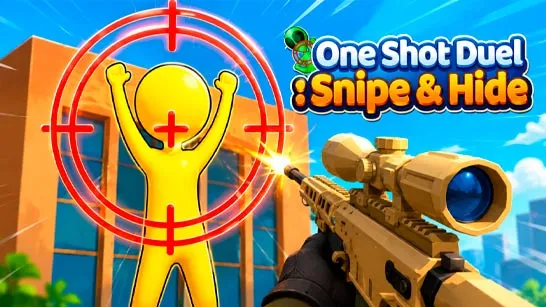 One Shot Duel: Snipe & Hide game Play One Shot Duel: Snipe & Hide game