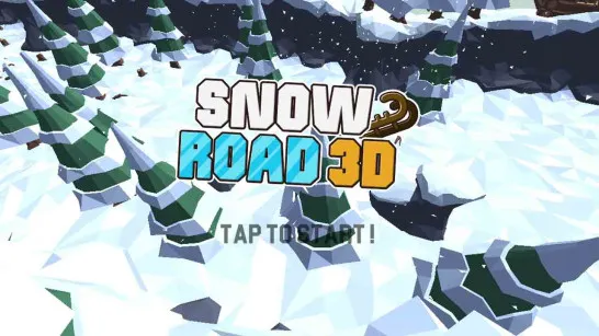 Snow Road 3D image