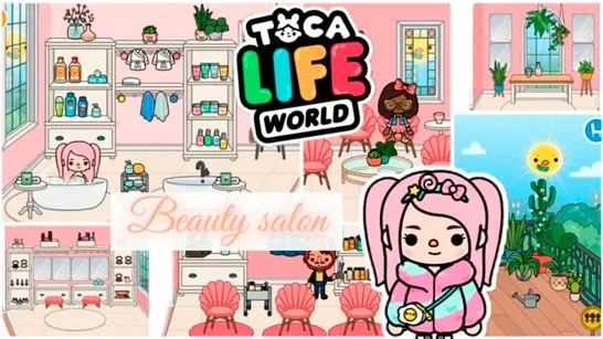 Play Toca Life - Beauty Salon game