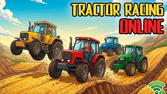 Play Tractor Racing Online game