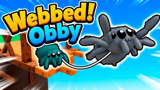 Play Webbed! Obby game