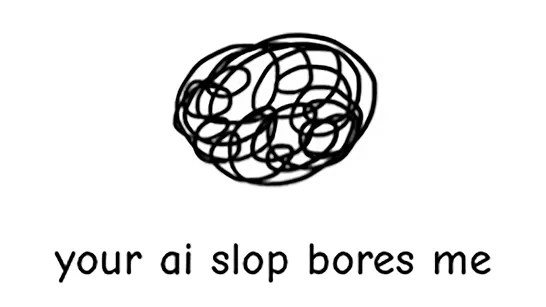 Play Your AI Slop Bores Me game