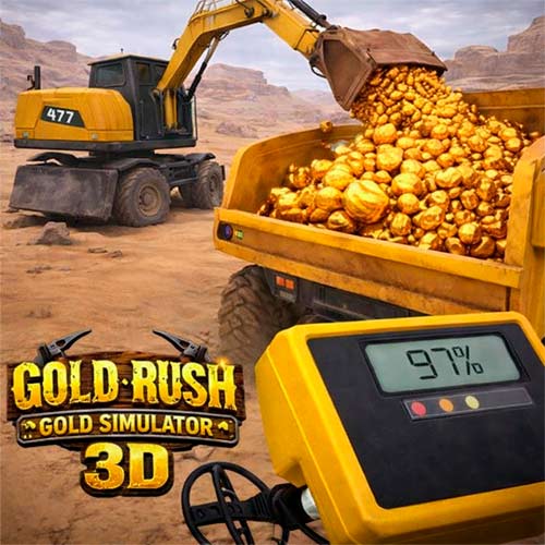 Play Gold Rush: Gold Simulator 3D