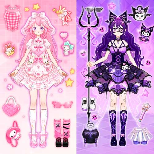 Play Idol Livestream: Doll Dress Up