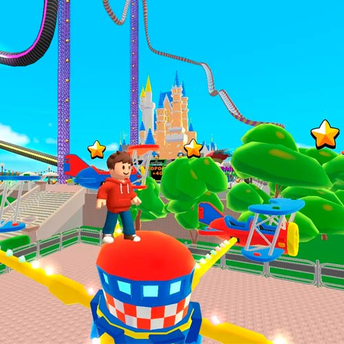 Play Obby: Theme Park World