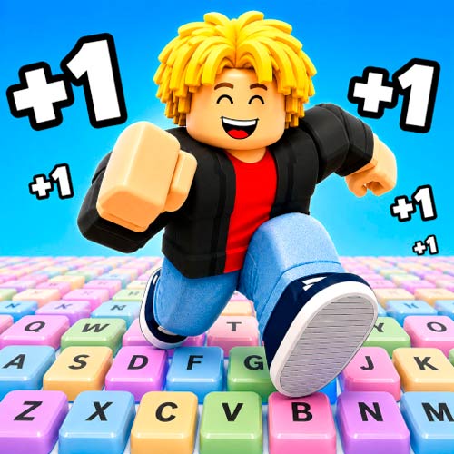 +1 Speed Keyboard Lucky Escape gameplay screenshot