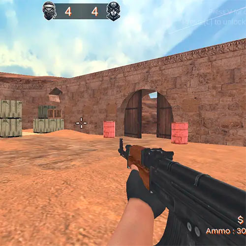 CS Dust gameplay screenshot