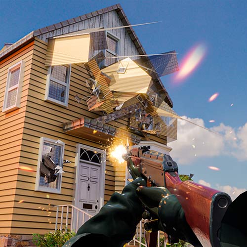 Destroy House Chaos gameplay screenshot