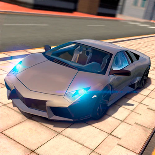 Extreme Car Driving Simulator gameplay screenshot