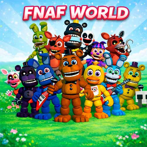 FNAF World gameplay screenshot