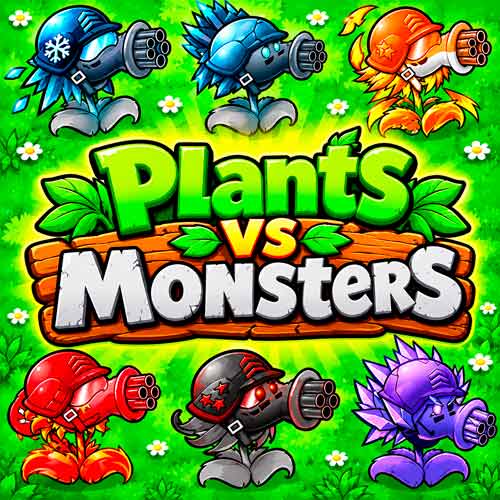 Plants vs Monsters gameplay screenshot
