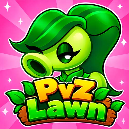 PvZ Lawn gameplay screenshot