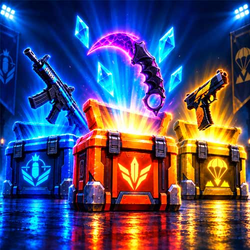 Shooter Case Simulator gameplay screenshot