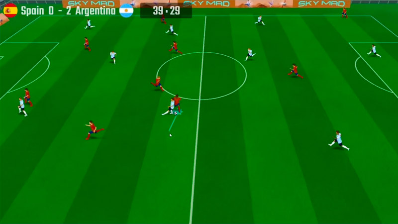 Soccer Skills 2 World Cup gameplay screenshot