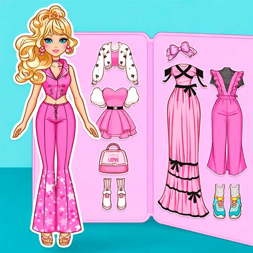Play Sweet Doll Dressup Makeup Game
