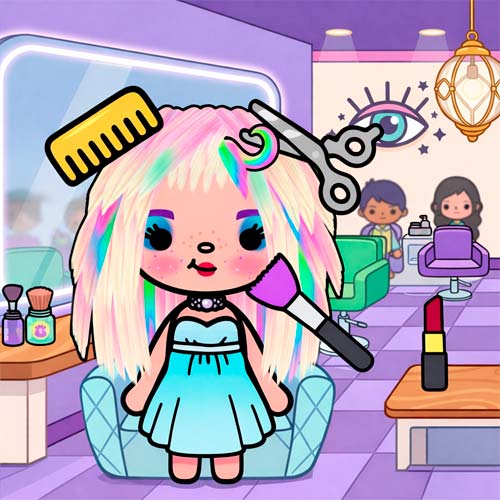 Play Toca Life - Beauty Salon